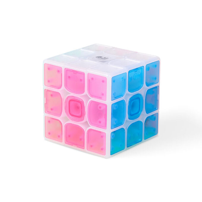QiYi Ice Amber Qimeng V3 3x3 (Jelly Tiled)
