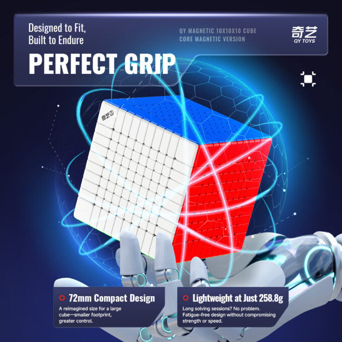 QiYi 10x10 M (Ball Core) Magnetic