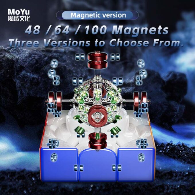 MoYu WeiLong WRM V11 3x3 Maglev UV (20 Magnet Ball Core)