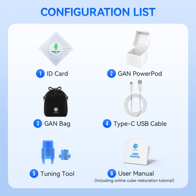 GAN12 ui SP Smart Cube (Standard Charging Box)