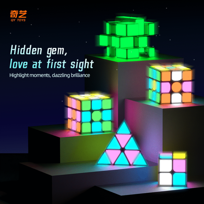 QiYi 2x2 Glow in the Dark