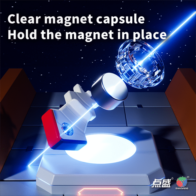 DianSheng Super Mini Cube 7x7 M Magnetic (Ball Core)