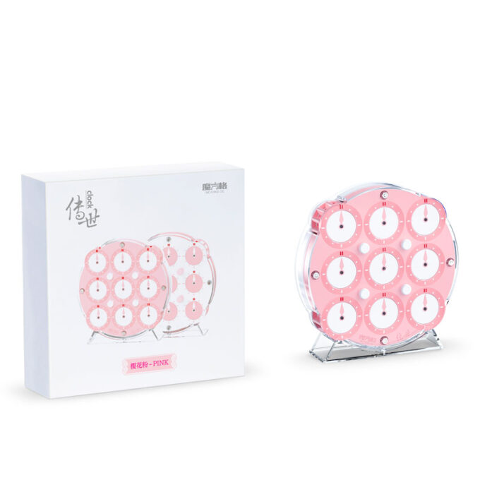 QiYi Magnetic Clock Pink